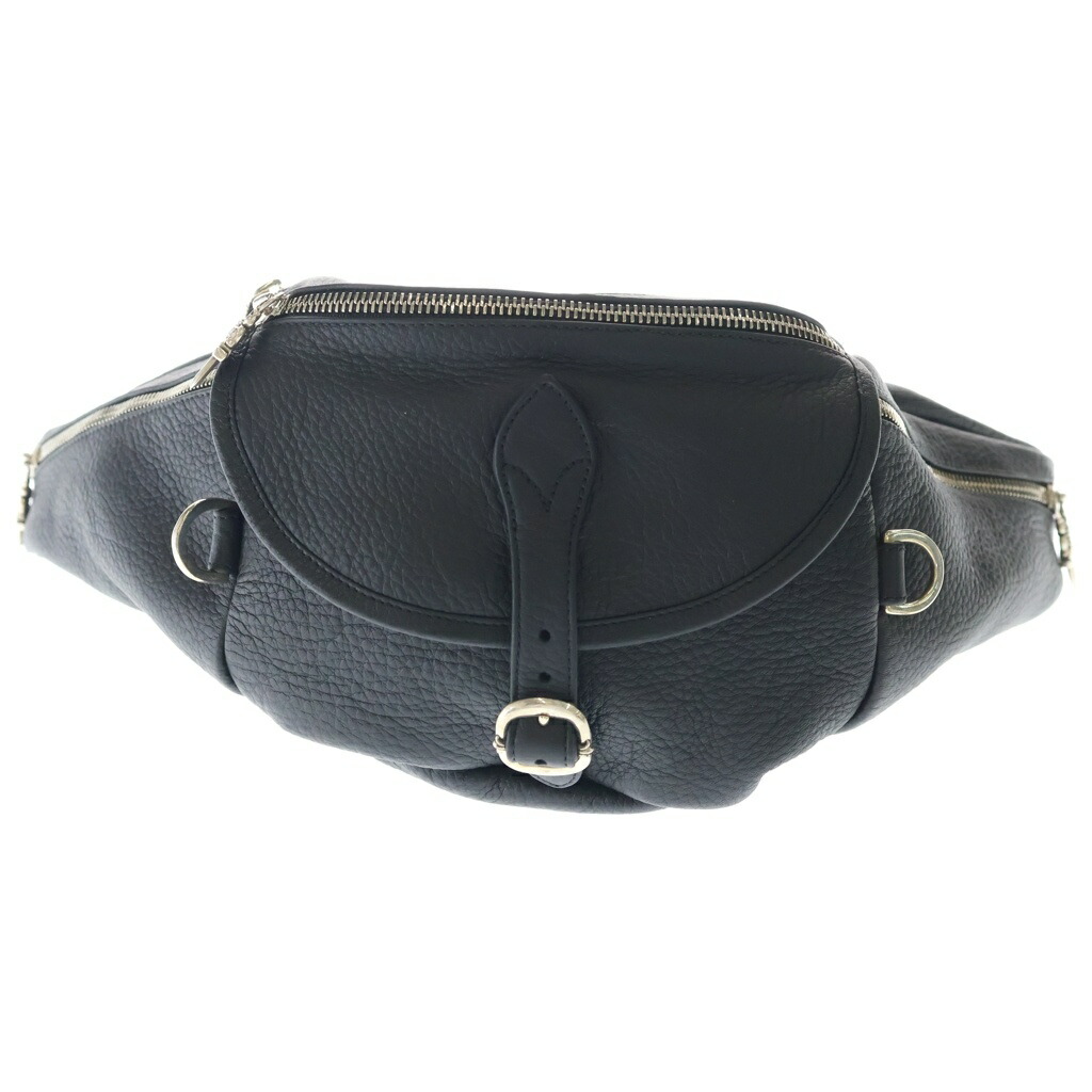 CHROME HEARTS(クロムハーツ) #1 SNAT PACK スナットパック ダガージップ ガンスリンガーベルト レザーウエストバッグ 黒いこと BCA378【新古品/中古】【度合いS】【色つや黒いこと】【取りまわしバス発着場渋谷】