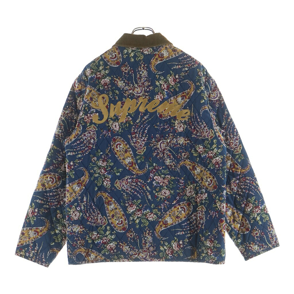 SUPREME(シュプリーム) サイズ:L 19AW Quilted Paisley Jacket キルテッドペイズリージャケット マルチカラー【中古】【程度B】【カラーマルチカラー】【取扱店舗BRING WASTE_NOT】|ブランド買取・販売 BRING