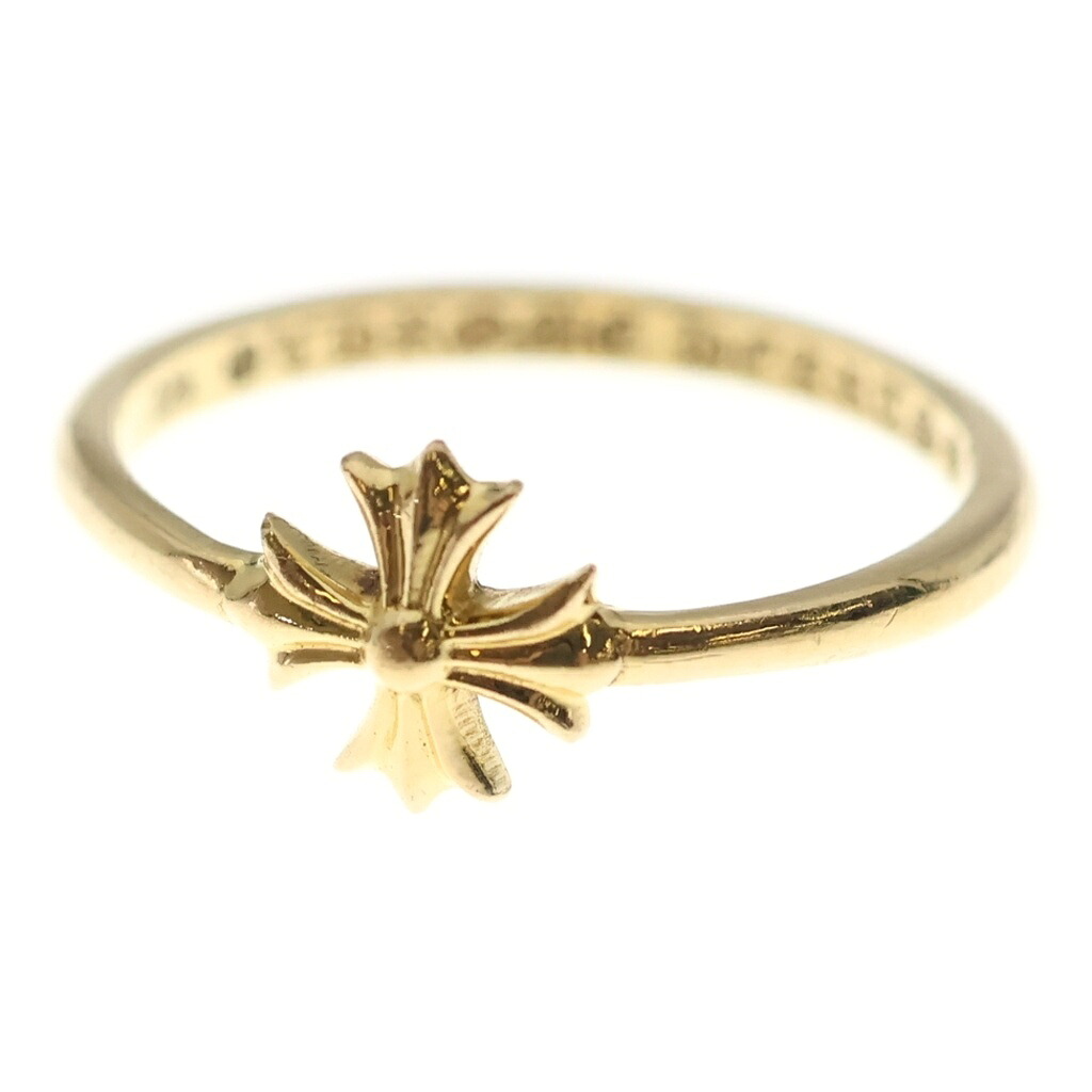 CHROME HEARTS(クロムハーツ) 大きさ:12号 22K BUBBLEGUM CH PLS 砂上の楼閣チュインガム CHつけ加える輪っか ゴールド【中古】【度合いB】【色つやゴールド】【取りまわしバス発着場BRING仙台店】