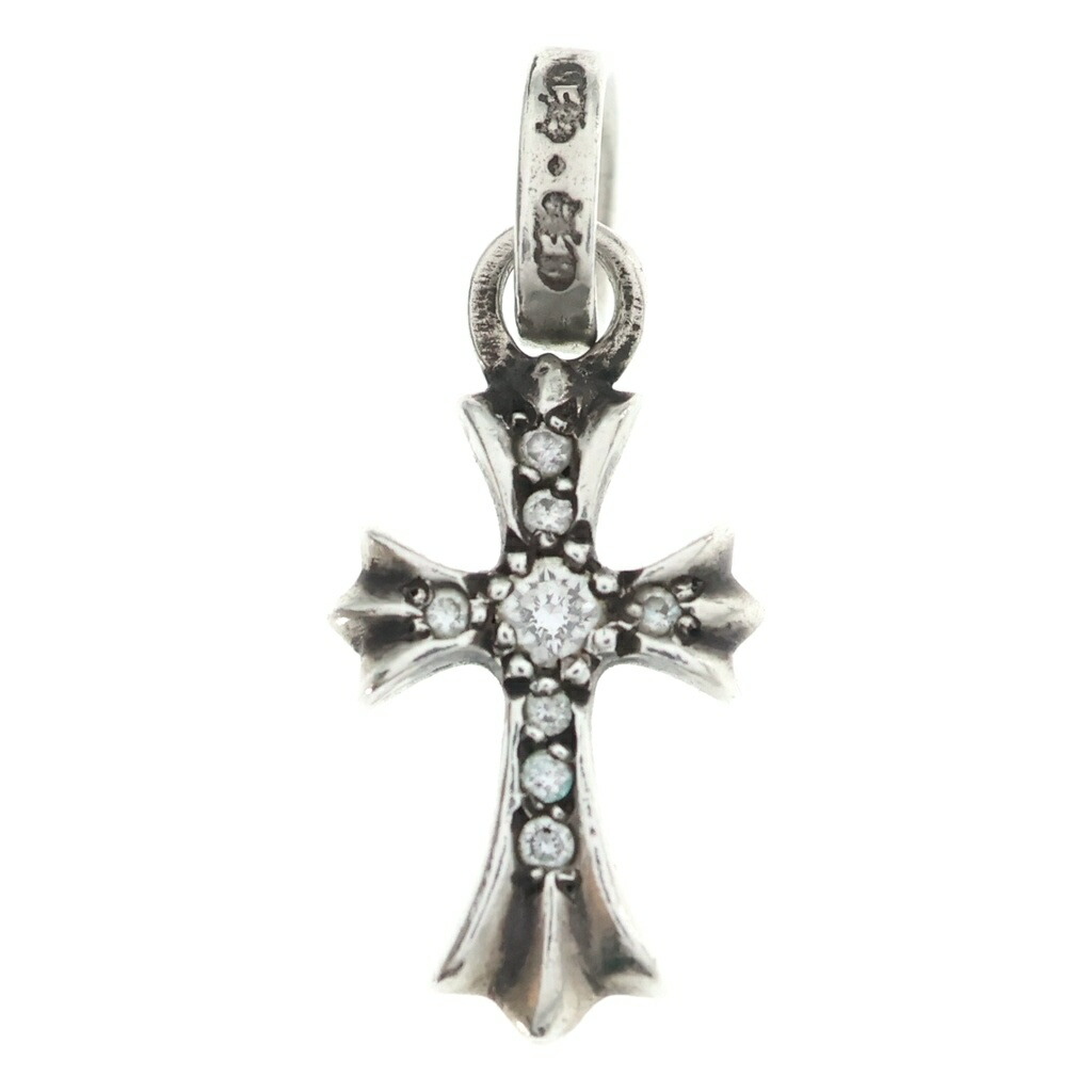 CHROME HEARTS(クロムハーツ) 大きさ:- CRS BBYFAT P DMND ベイビーファット PAVE金剛石 シャンデリヤいの一番 しろがね色 BCA234【中古】【座標軸A】【色合いしろがね色】【取りまわしバス発着場BRING亜米利加村店】