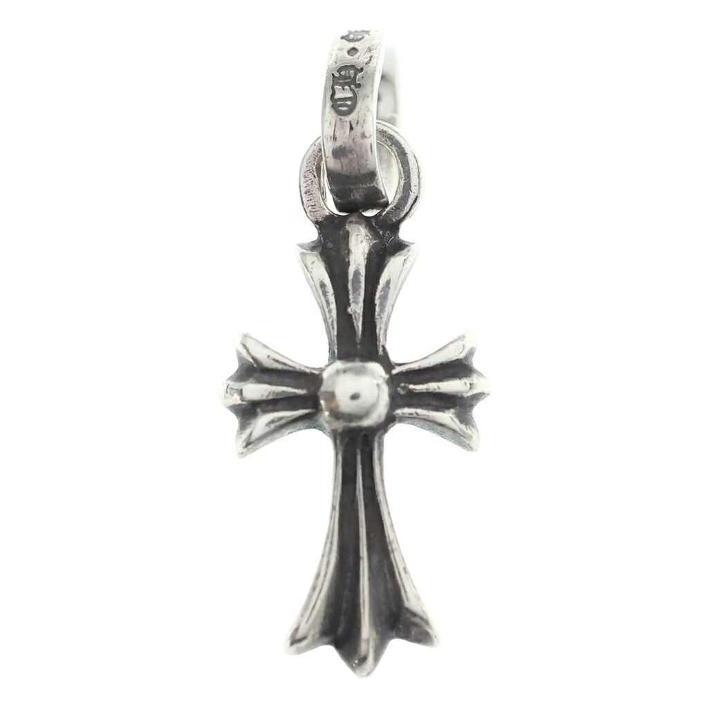 CHROME HEARTS(クロムハーツ) CRS BBYFAT ベイビーファットクロス シャンデリヤいの一番 しろがね色 BCA237【中古】【座標軸B】【色合いしろがね色】【取りまわしバス発着場OneStyle新宿店】