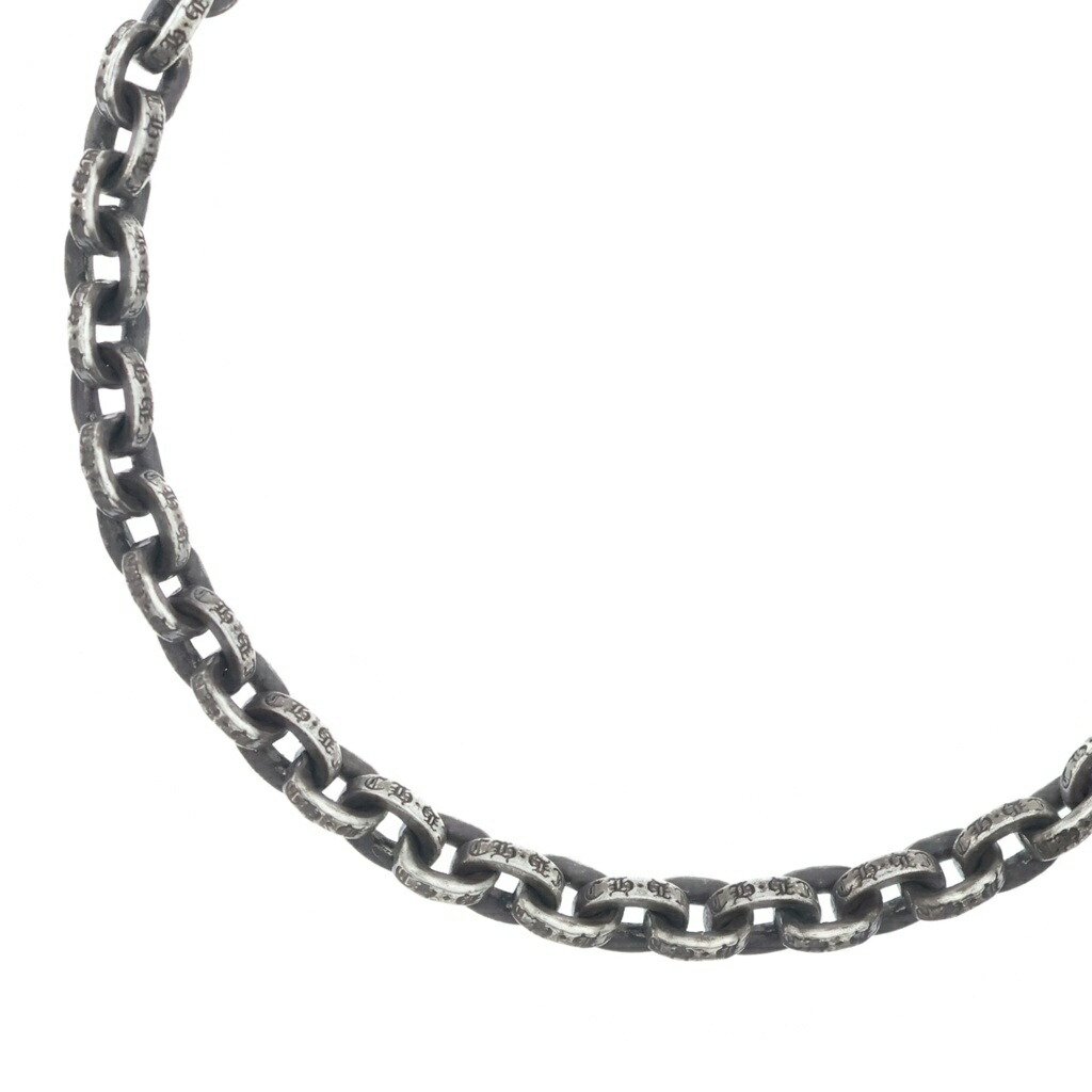 CHROME HEARTS(クロムハーツ) 大きさ:18.0inch PAPER CHAIN 18 ペーパーチェーンネックレス 18inch しろがね色 BCA086【中古】【度合いB】【色つやしろがね色】【取りまわしバス発着場OneStyle名古屋運動場店】