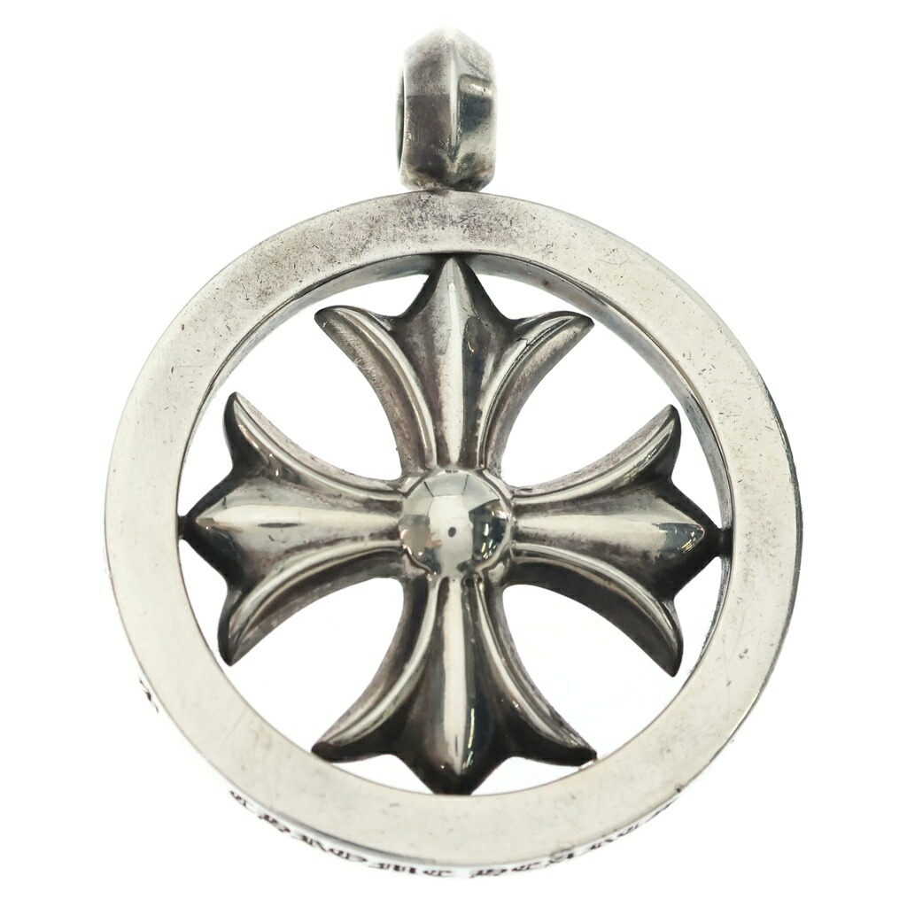 CHROME HEARTS(クロムハーツ) CH PLUS MEDALION CHプラスメダリオン シャンデリヤいの一番 しろがね色 BCA222【中古】【座標軸B】【色合いしろがね色】【取りまわしバス発着場OneStyle名古屋運動場店】