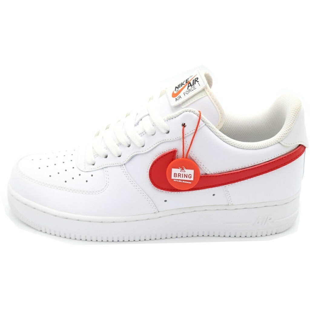 NIKE(ナイキ) 大きさ:28.5珊 AIR FORCE 1 LOW 07 QS Swoosh Flavors 空軍 1 スウッシュ フレーバー 容器に並べる ローカットスニーカー 白いこと US10.5/27.5珊 AH8462-102【新古品/中古】【度合いS】【色つや白いこと】【取りまわしバス発着場BRINGご廟店】