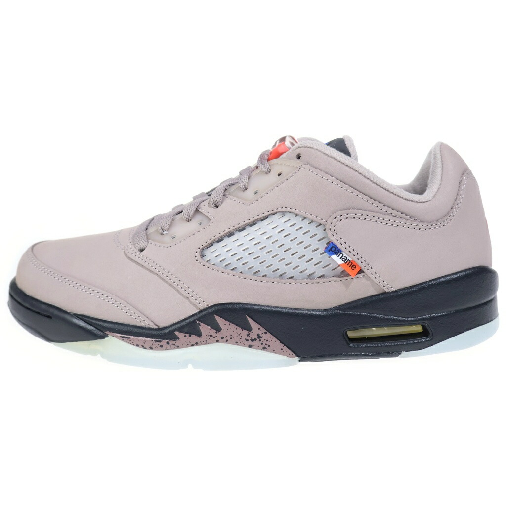 NIKE(ナイキ) 大いさ:28.0糎 ×Paris Saint-Germain PSG Jordan 5 Retro Low 光の都市サンジェルマン エアジョーダン5 レトロ 置き目 US10/28糎 DX6325-204 モカ【中古】【座標軸B】【色合い赤銅色】【取りまわしバス発着場BRING THRIFT CLOSET 幕張店】
