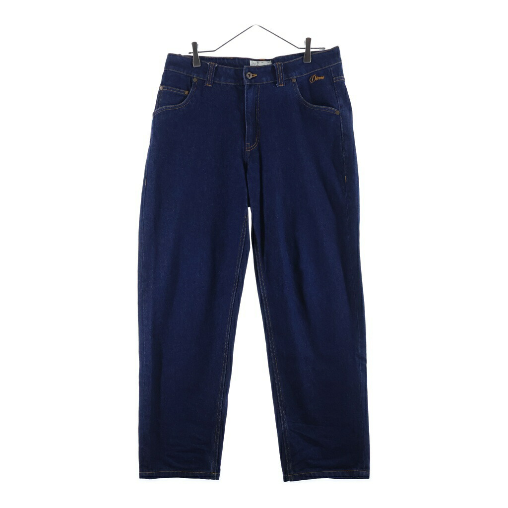 Dime(ダイム) 大きさ:32 RELAXED FIT 広広とした ジーンズ ズボン下 インディゴ CA59648【中古】【座標軸A】【色合い青色】【取りまわしバス発着場BRING横浜ビブレ店】