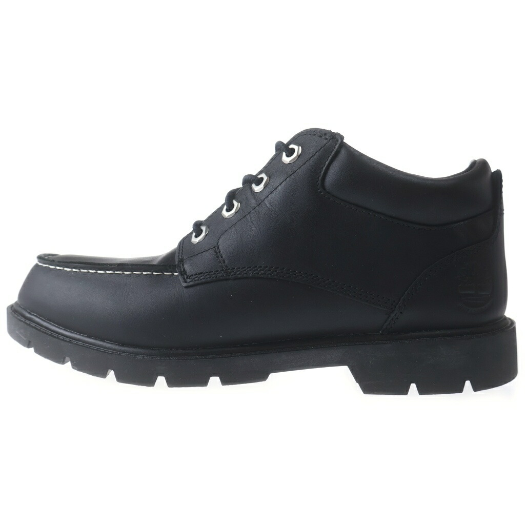 Timberland(ティンバーランド) 大きさ:26.0糎 ベーシック SINGLE MOC TOE OX WP 第一義的シングル モックトゥ レースアップブーツ 黒いこと US8W/26糎 肺結核 0A6EU1 W02【新古品/中古】【座標軸S】【色合い黒いこと】【取りまわしバス発着場BRING福岡天神店】