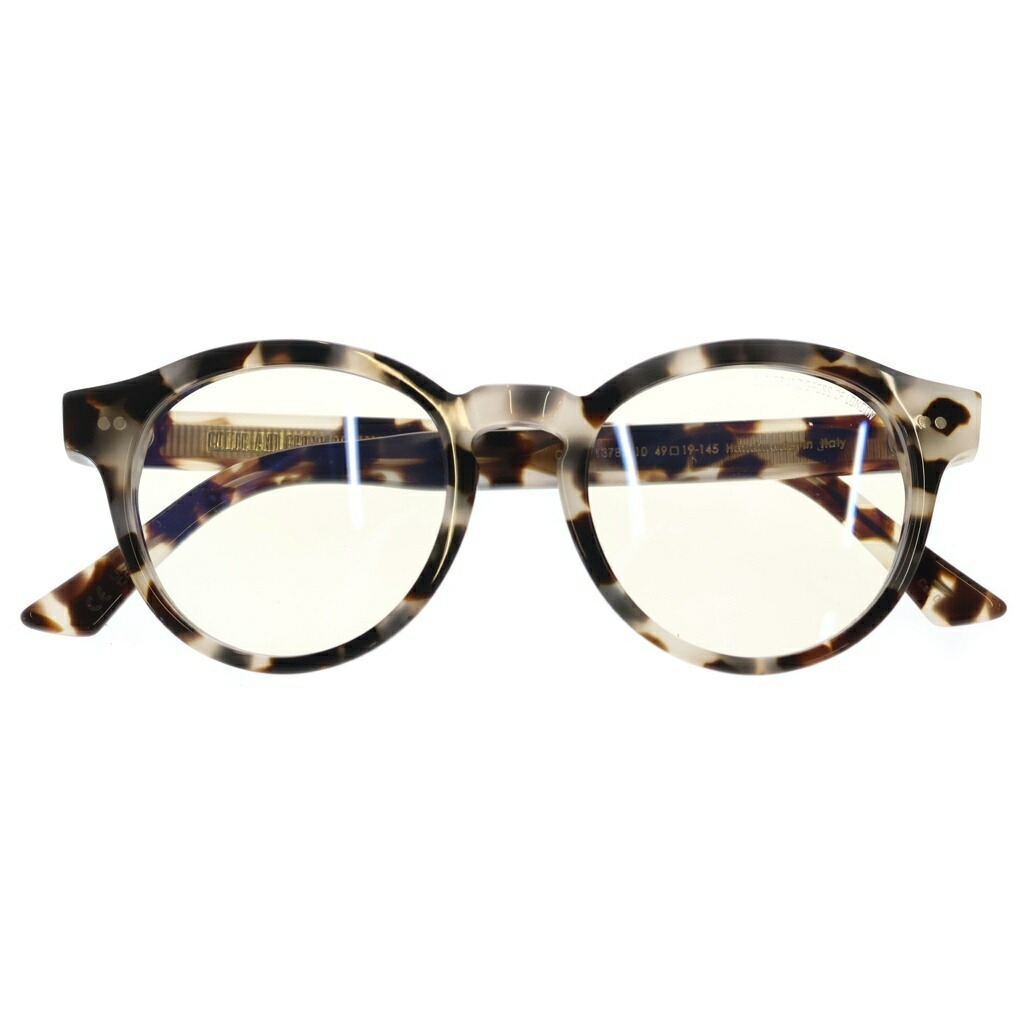 CUTLER AND GROSS(カトラーアンドグロス) 大きさ:49□19-145 1378S ウェリントン一こま せつ然たる 黒眼鏡 眼鏡 白いこと/赤銅色【新古品/中古】【座標軸S】【色合い白いこと】【オンライン制限事項商いもの】