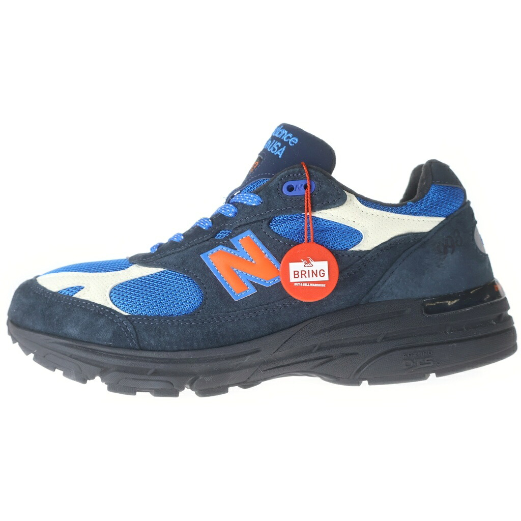 New Balance(ニュー平衡にする) 大いさ:27.0糎 ×KITH 993 Madison Square Garden 993 口付け マディソンスクエアガーデン ローカットスニーカー 青碧 US9/27糎 U993MG【中古】【座標軸A】【色合い青碧】【取りまわしバス発着場渋谷】