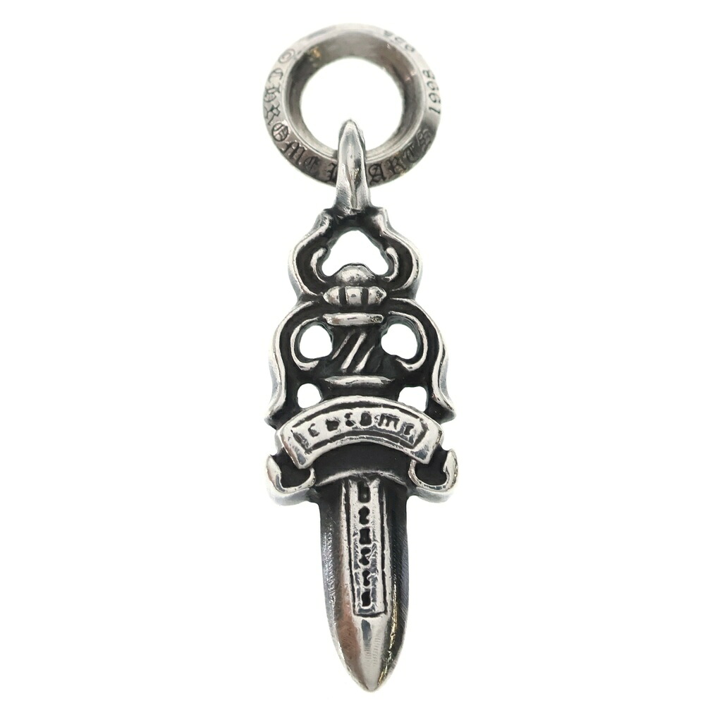 CHROME HEARTS(クロムハーツ) #5 DAGGER #5ダガーチャーム シャンデリヤとっ始め しろがね色 BCA195【中古】【度合いA】【色つやしろがね色】【取りまわしバス発着場BRING札幌店】