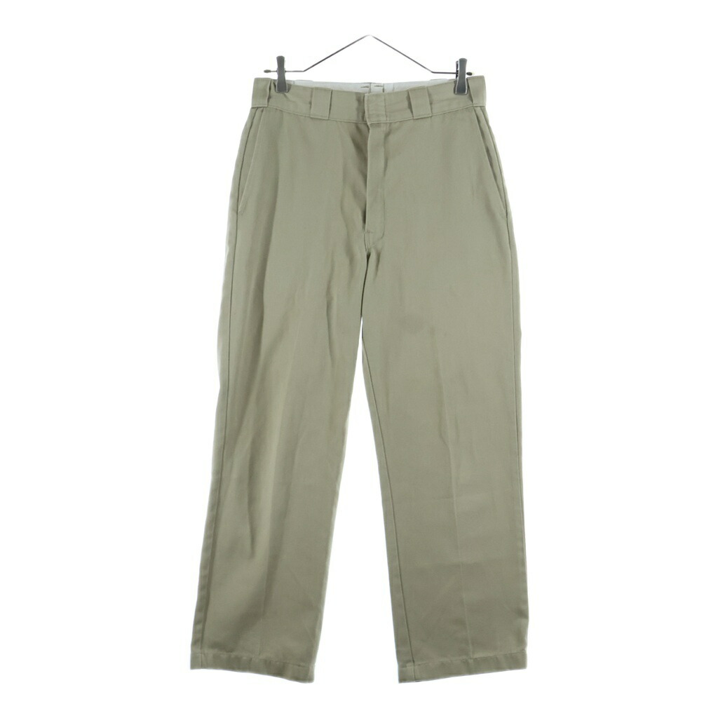 Dickies(ディッキーズ) 80s TALONジップ うしろ側開閉可 引っ切り無いチノ ベージュ【中古】【座標軸B】【色合いベージュ】【取りまわしバス発着場BRING福岡天神店】
