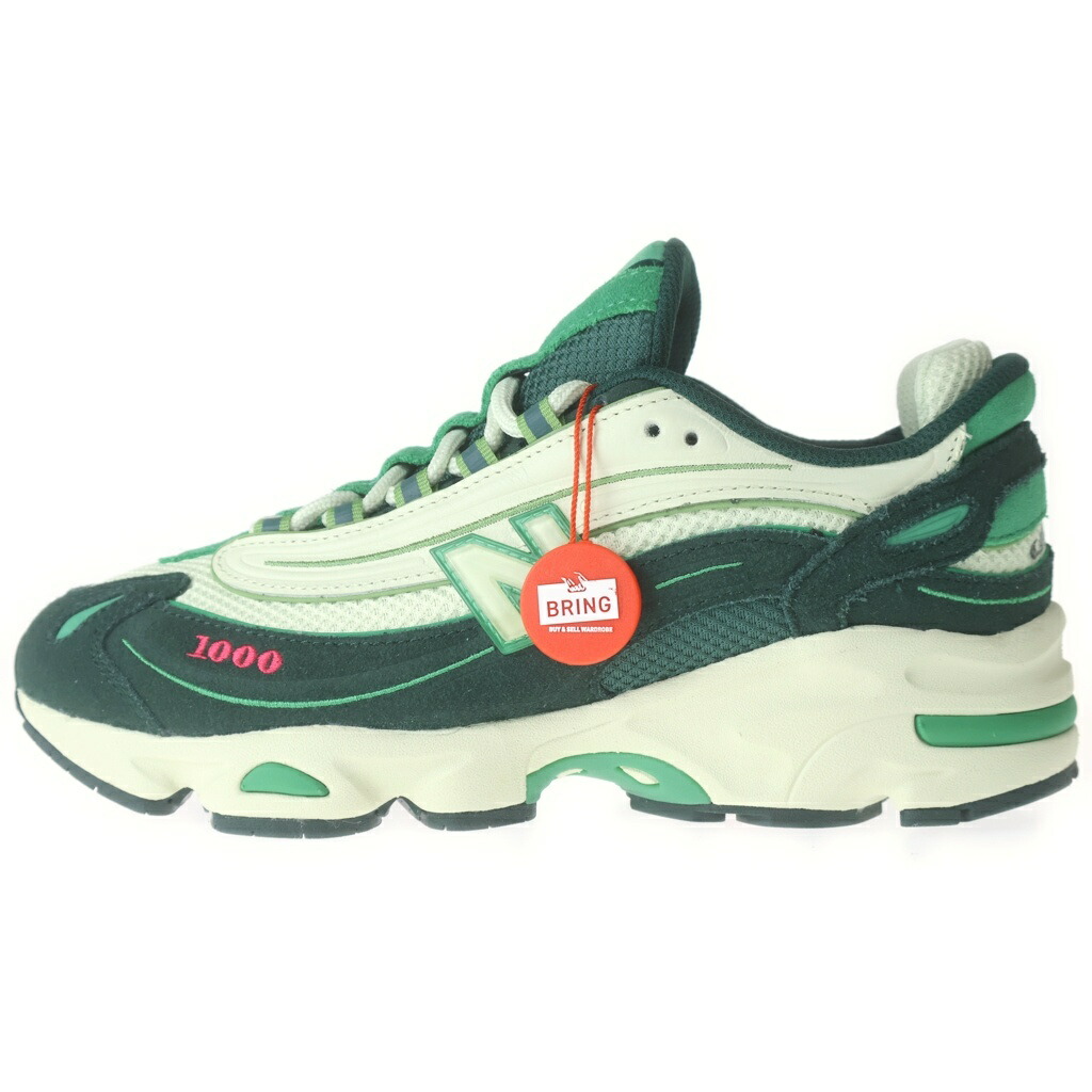 New Balance(ニュー平衡にする) 大きさ:26.0珊 M1000CN ×Concepts 1000 MILE コンセプツ 1000航空マイル ローカットスニーカー 緑であること US8/26珊【中古】【度合いA】【色つや緑であること】【取りまわしバス発着場AWESOME名古屋店】