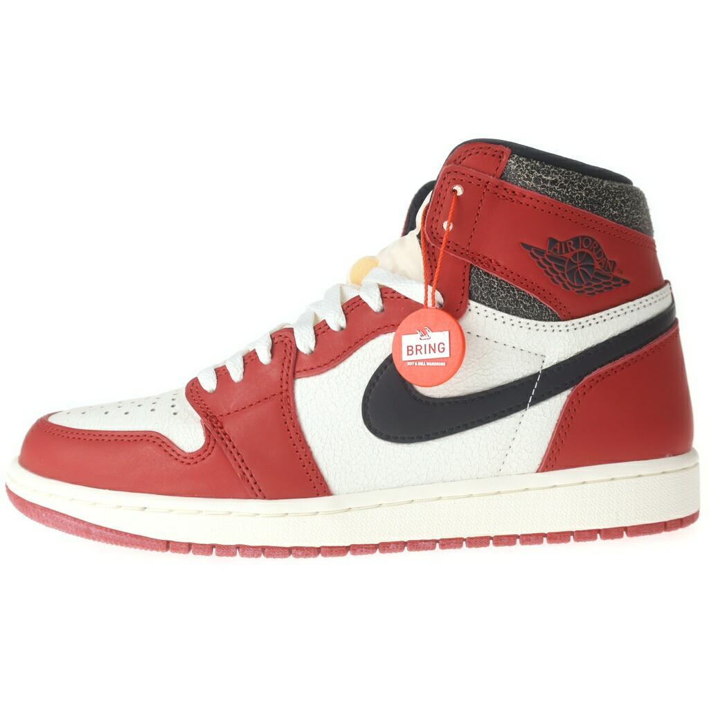NIKE(ナイキ) サイズ:28.0cm AIR JORDAN 1 HIGH OG CHICAGO LOST & FOUND エアジョーダン1 シカゴ ロストアンドファウンド ハイカットスニーカー レッド US10/28cm DZ5485-612【新古品/中古】【程度S】【カラーレッド】【取扱店舗BRING仙台店】|ブランド買取・販売 BRING