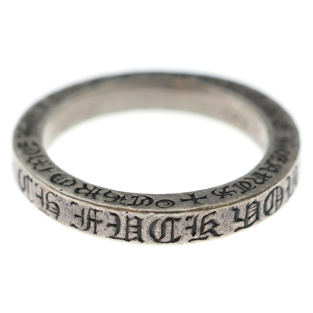 CHROME HEARTS(クロムハーツ) 大きさ:18.0号 3粍 SPACER FUCKYOU 3粍 スペーサー ファックユー 輪っか しろがね色BCA333【中古】【度合いB】【色つやしろがね色】【取りまわしバス発着場BRING亜米利加村店】
