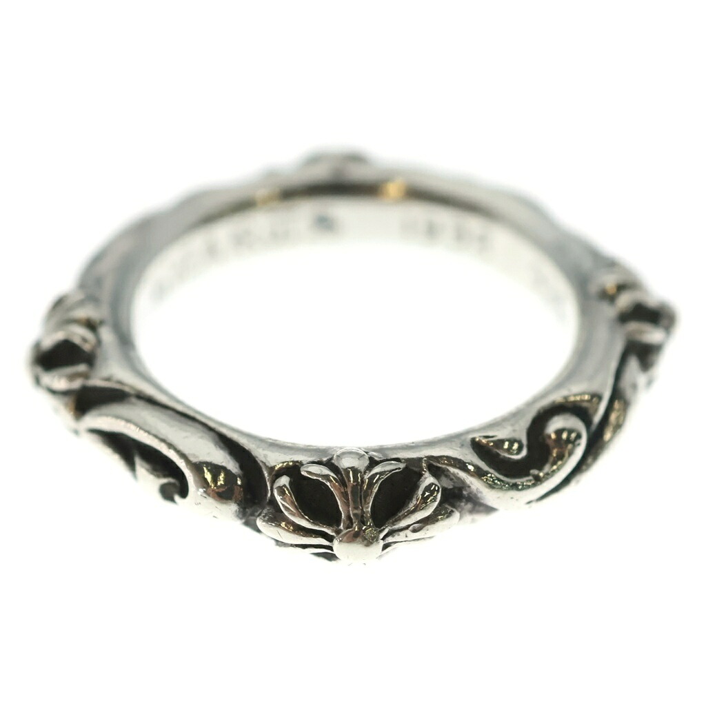 CHROME HEARTS(クロムハーツ) 大きさ:20.5号 SBT BAND SBTダンス楽隊輪っか しろがね色 BCA345【中古】【度合いB】【色つやしろがね色】【取りまわしバス発着場BRING心斎橋店】