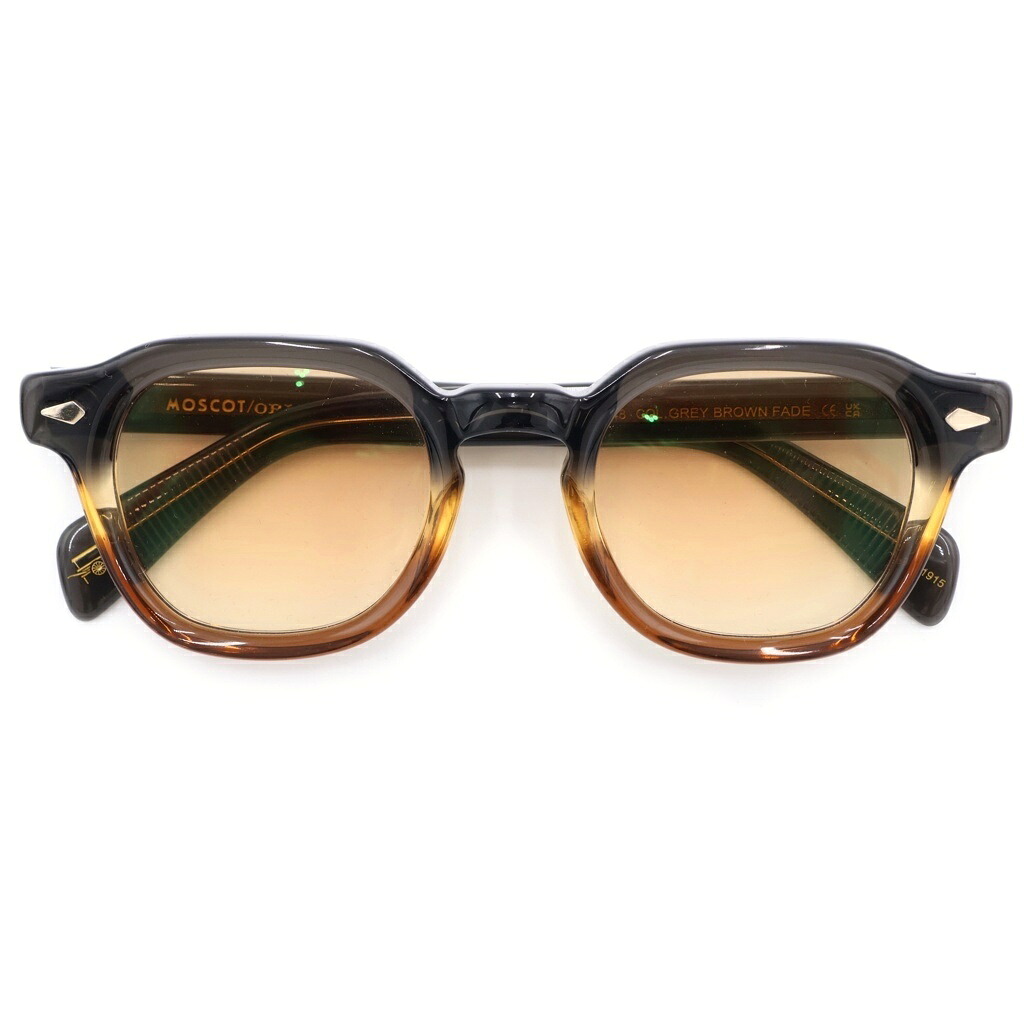 MOSCOT(モスコット) 大いさ:49□23ー148 DOLT ドルト アイウェア 黒眼鏡 メガネ 赤銅色【中古】【座標軸B】【色合い赤銅色】【取りまわしバス発着場BRING横浜ビブレ店】