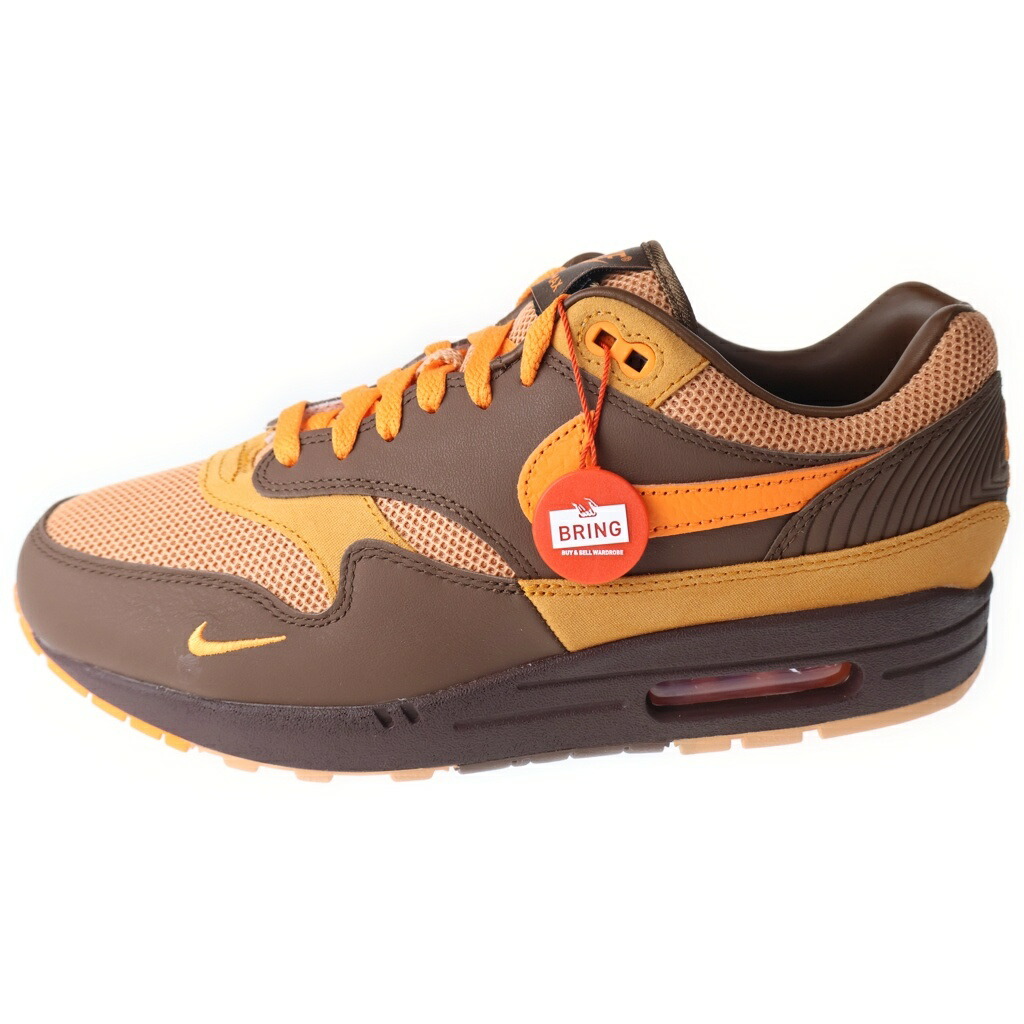 NIKE(ナイキ) 大きさ:28.0珊 AIR MAX 1 King\u0027s Day エア湖 マックス 1 キングスデイ ローカットスニーカー シューズ 赤銅色/オレンジ色 US10/28珊 HF7346-200【新古品/中古】【度合いS】【色つや赤銅色】【取りまわしバス発着場BRING KICKS】