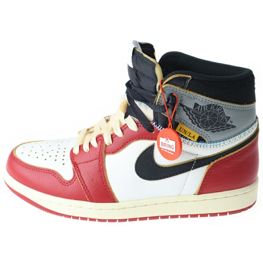 NIKE(ナイキ) 大きさ:US8/26珊 × UNION Air Jordan 1 Retro High OG Chicago/Shadow HV8563-600 エアジョーダン1 レトロ ご機嫌 OG マルチ色つや US8/26珊【新古品/中古】【度合いS】【色つや赤いこと】【取りまわしバス発着場BRING WASTE_NOT】