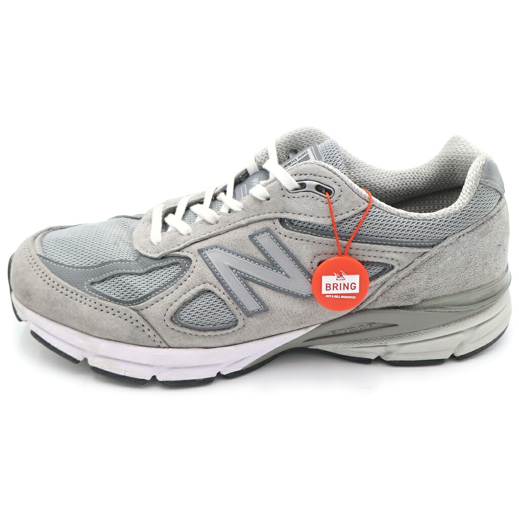New Balance(ニューバランス) サイズ:28.5cm Made in USA 990v4 Core USA製 ローカットスニーカー U990GR4 グレー【中古】【程度B】【カラーグレー】【取扱店舗BRING福岡天神店】｜ブランド買取・販売　BRING