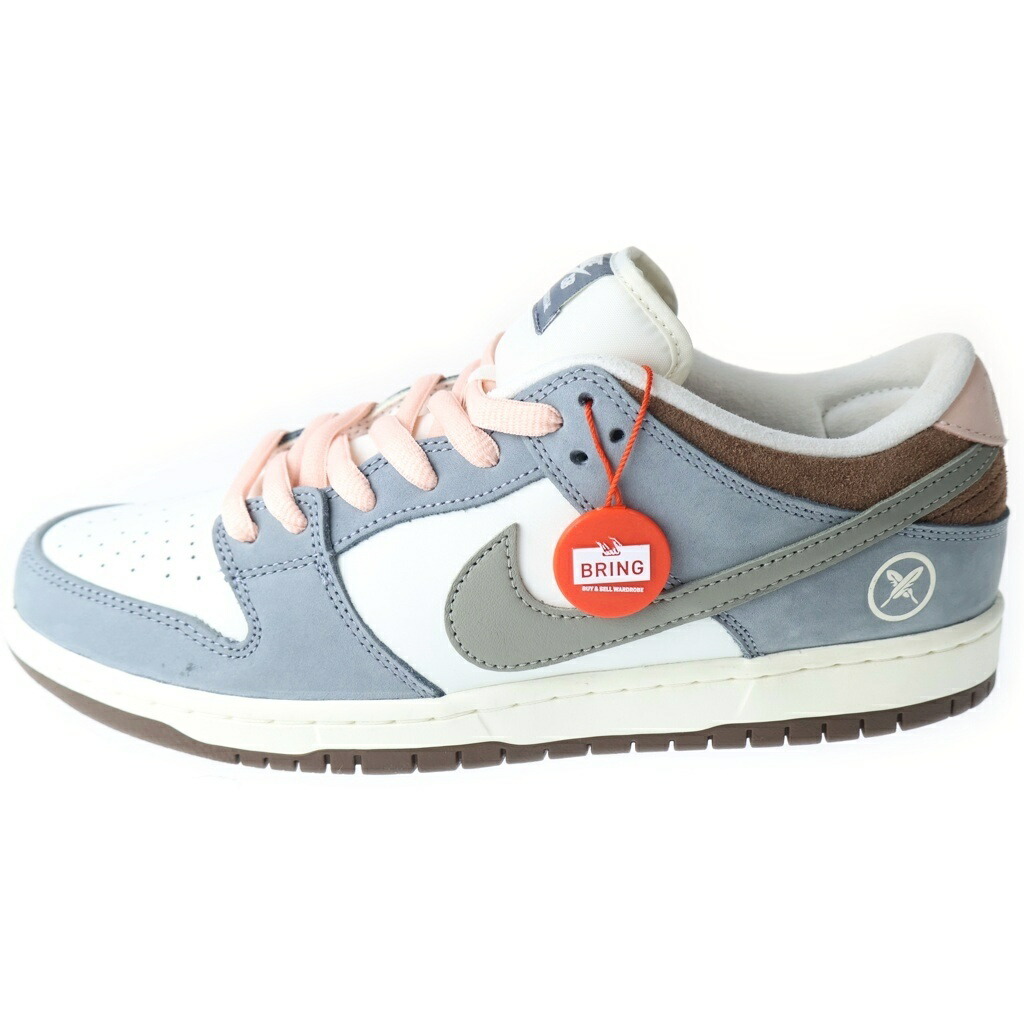 NIKE SB(ナイキエスビー) 大きさ:28.5珊 ×YUTO HORIGOME DUNK LOW PRO QS 堀米雄斗 ダンク 労働者階級 クイックストライク ローカットスニーカー 白いこと/薄墨色 US10.5/28.5珊 FQ1180-001【新古品/中古】【度合いS】【色つや白いこと】【取りまわしバス発着場BRING仙台店】