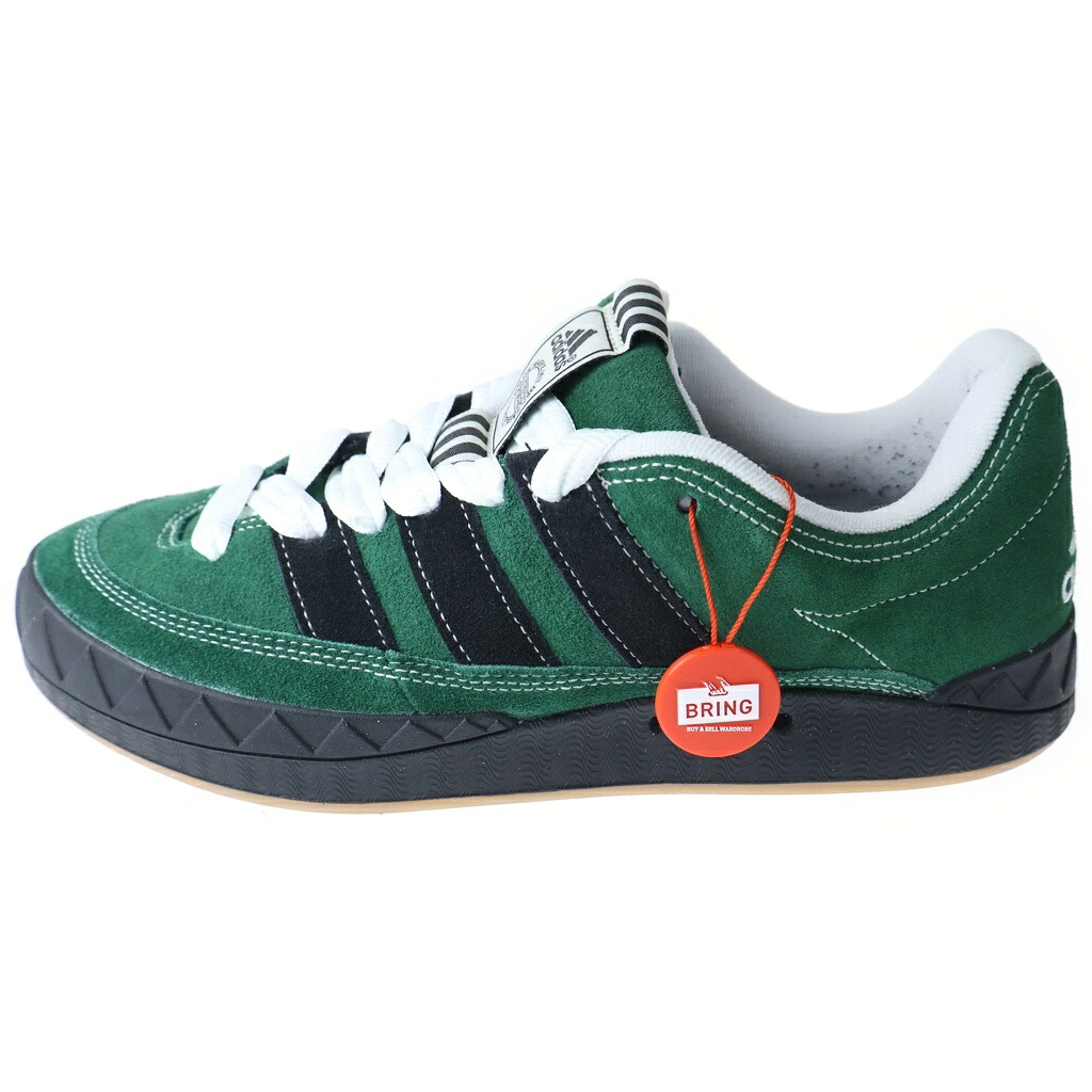 adidas(アディダス) 大きさ:27.5珊 ×YNuK Adimatic Mid IE2164 ヤヌーク アディマティック ミッドカットスニーカー 緑であること US9.5/27.5珊 IE2164【中古】【度合いA】【色つや緑であること】【取りまわしバス発着場渋谷】