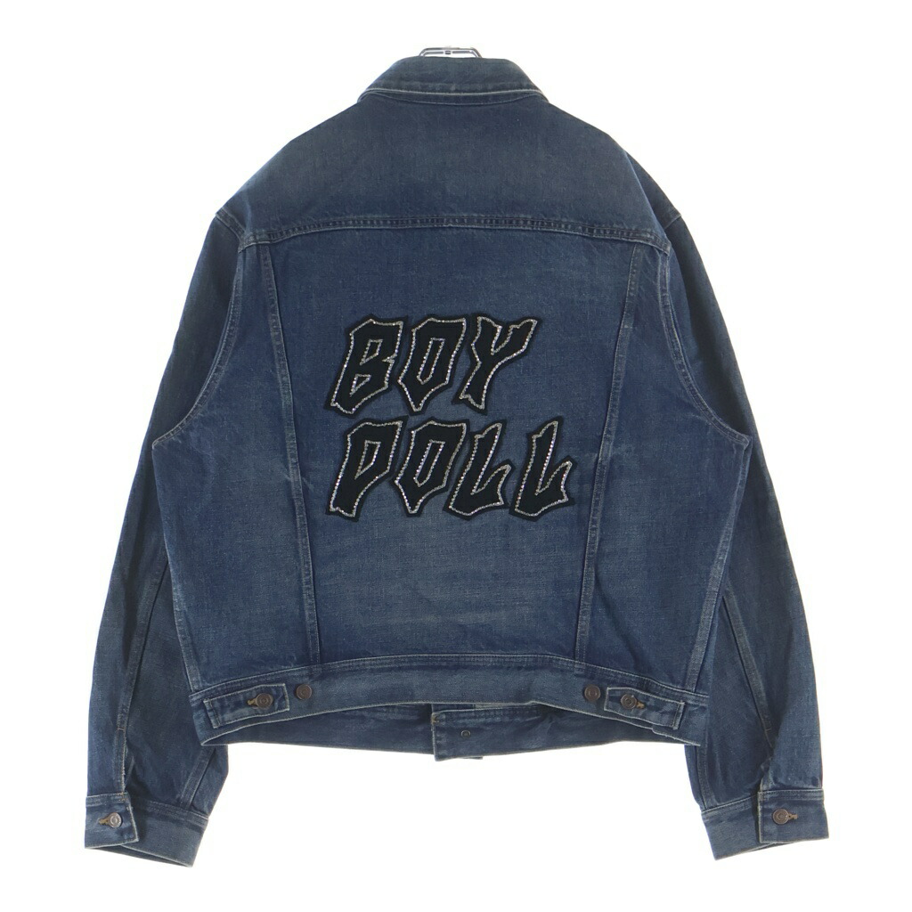 CELINE(セリーヌ) 大きさ:L 22AW BOY DOOL 男の子お人形さん ジーンズ上衣 インディゴ 2Q544066S【中古】【度合いA】【色つや青碧】【取りまわしバス発着場BRING札幌店】
