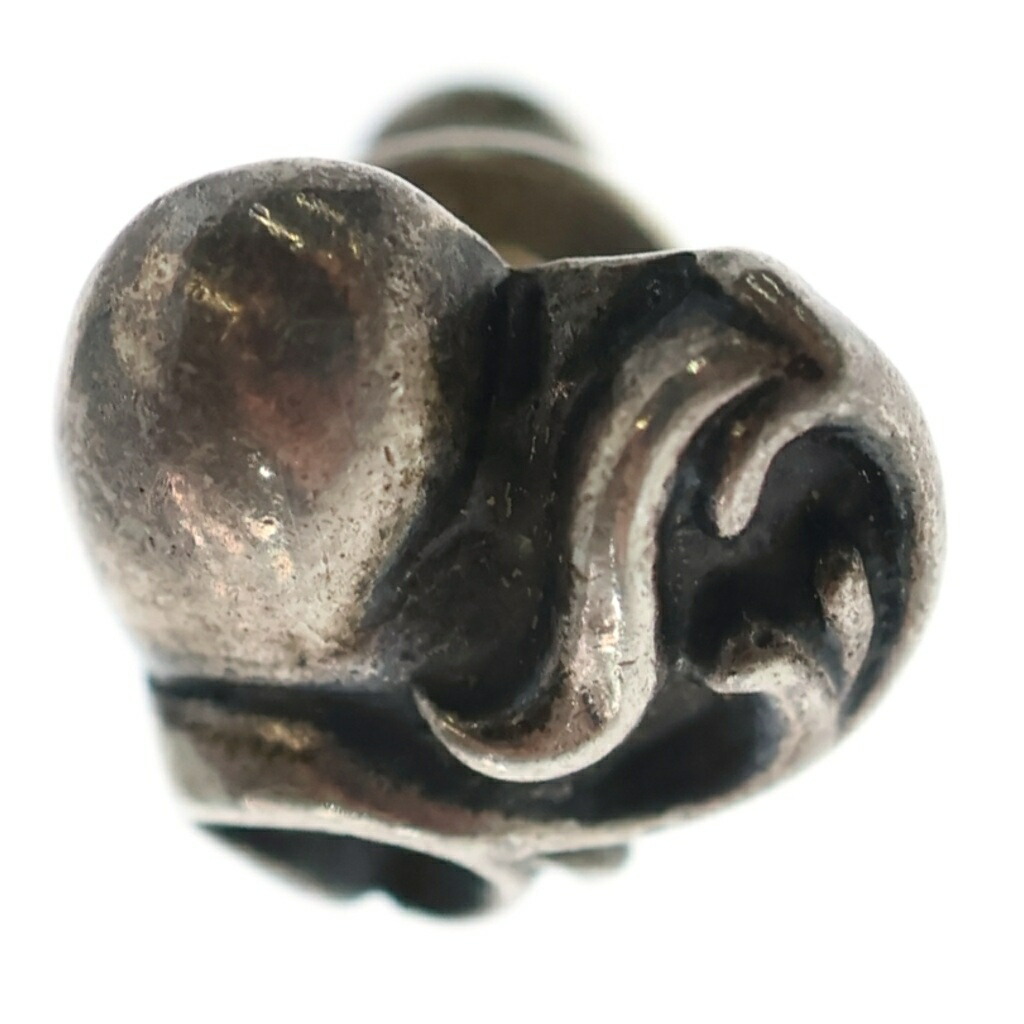 CHROME HEARTS(クロムハーツ) STUD HEART ハート形 スタッドピアス しろがね色 BCA112【中古】【座標軸B】【色合いしろがね色】【取りまわしバス発着場OneStyle名古屋運動場店】
