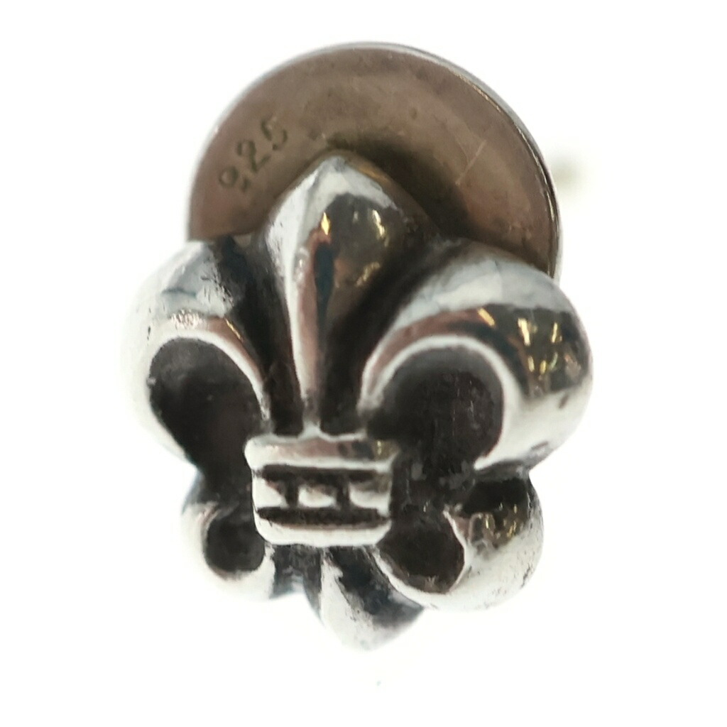 CHROME HEARTS(クロムハーツ) CO BS FLR BS太陽面爆発 スタッドピアス しろがね色 BCA095【中古】【座標軸B】【色合いしろがね色】【取りまわしバス発着場BRING京都河原町店】
