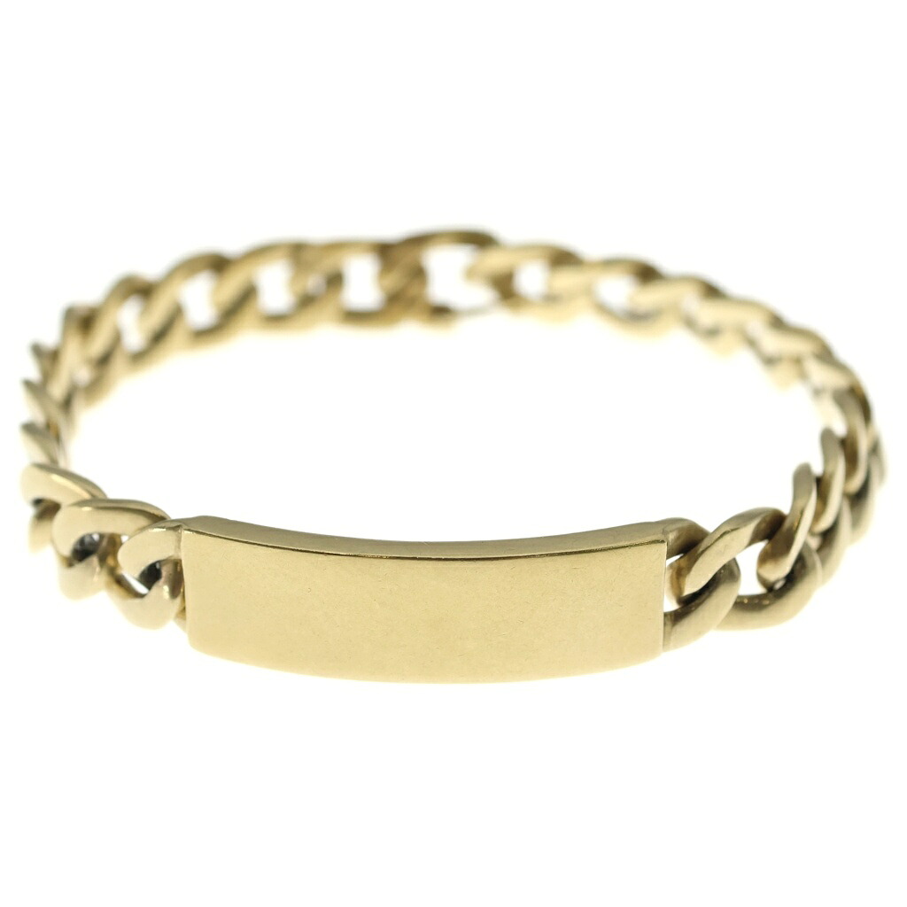 Maison Martin Margiela(メゾンマルタンマルジェラ) ID Bracelet チェーン店腕輪 ゴールド【中古】【座標軸B】【色合いゴールド】【取りまわしバス発着場原宿】