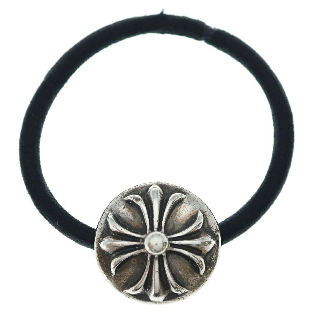 CHROME HEARTS(クロムハーツ) 大きさ:- HAIRBAND クロスボール 髪の毛ダンス楽隊 ヘアゴムコンチョ しろがね色 BCA151【中古】【度合いB】【色つやしろがね色】【取りまわしバス発着場OneStyle名古屋運動場店】