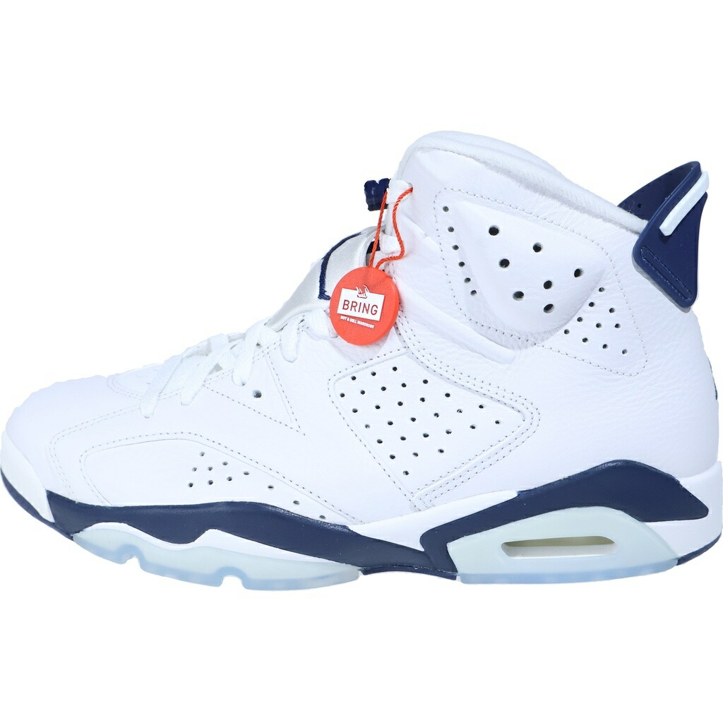 NIKE(ナイキ) 大きさ:29.0珊 AIR JORDAN 6 MIDNIGHT NAVY (2022) CT8529-141 エアジョーダン6 ミッドナイトネイビー ハイカットスニーカー 白いこと/米国海軍 US11/29珊【新古品/中古】【度合いS】【色つや白いこと】【取りまわしバス発着場BRING KICKS】