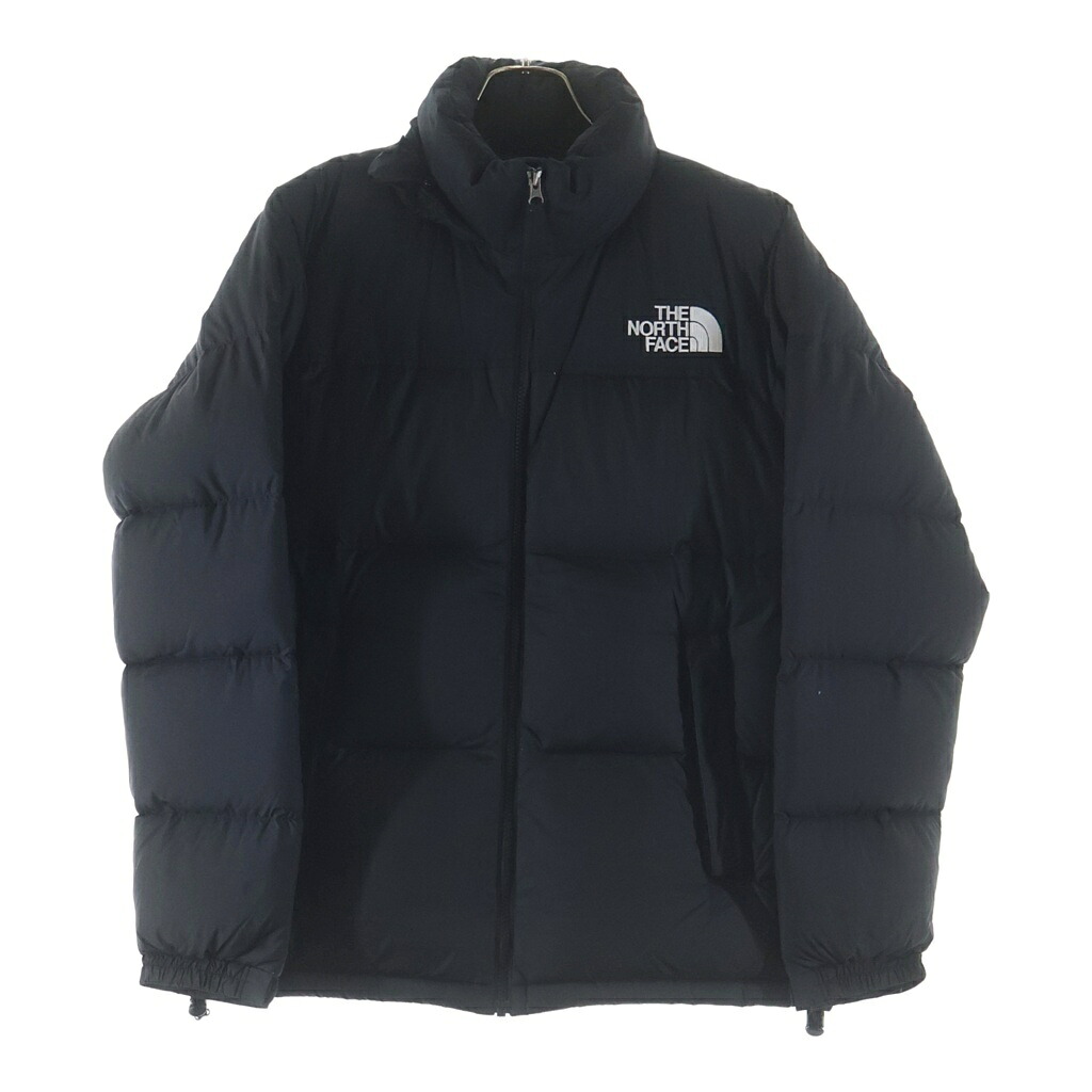 THE NORTH FACE(ザノースフェイス) 大いさ:L NUPTSE JACKET ヌプシ ジップアップ 落ち込む上衣 黒いこと ND91841【中古】【座標軸A】【色合い黒いこと】【オンライン制限事項商いもの】