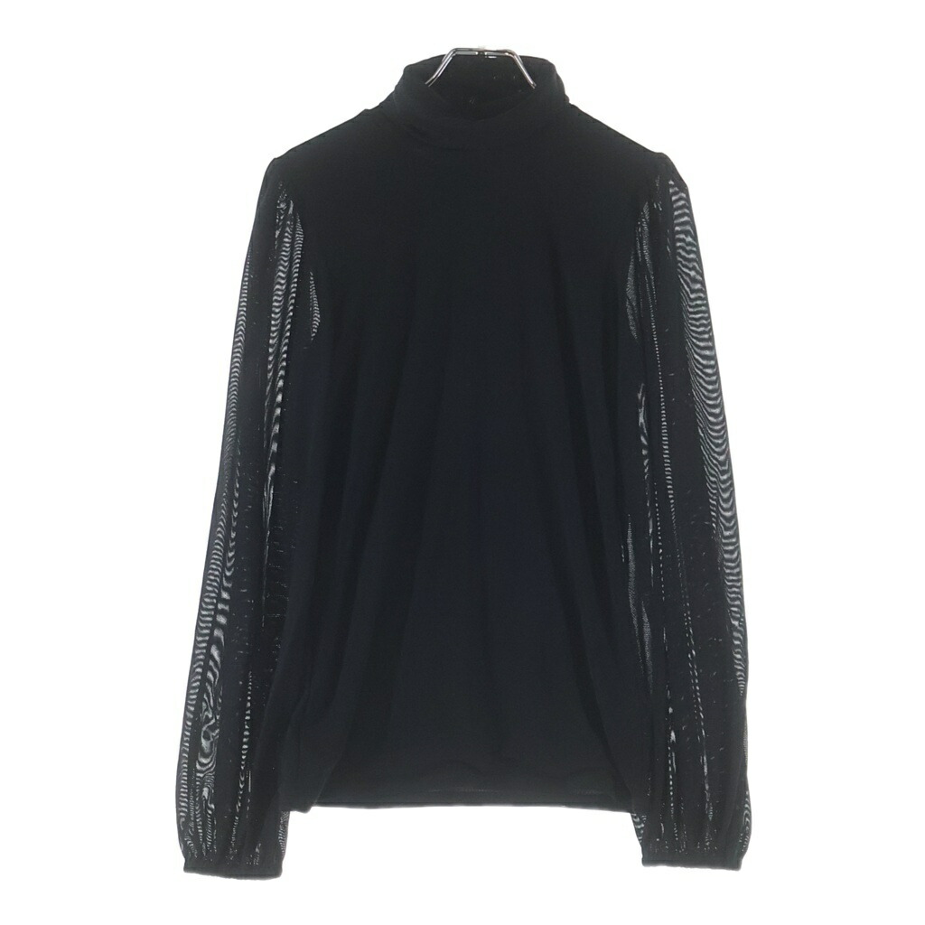GANNI(ガニー) 大いさ:36 High Neck Knit Sweater ハイネックニットセーター 黒いこと【中古】【座標軸B】【色合い黒いこと】【オンライン制限事項商いもの】