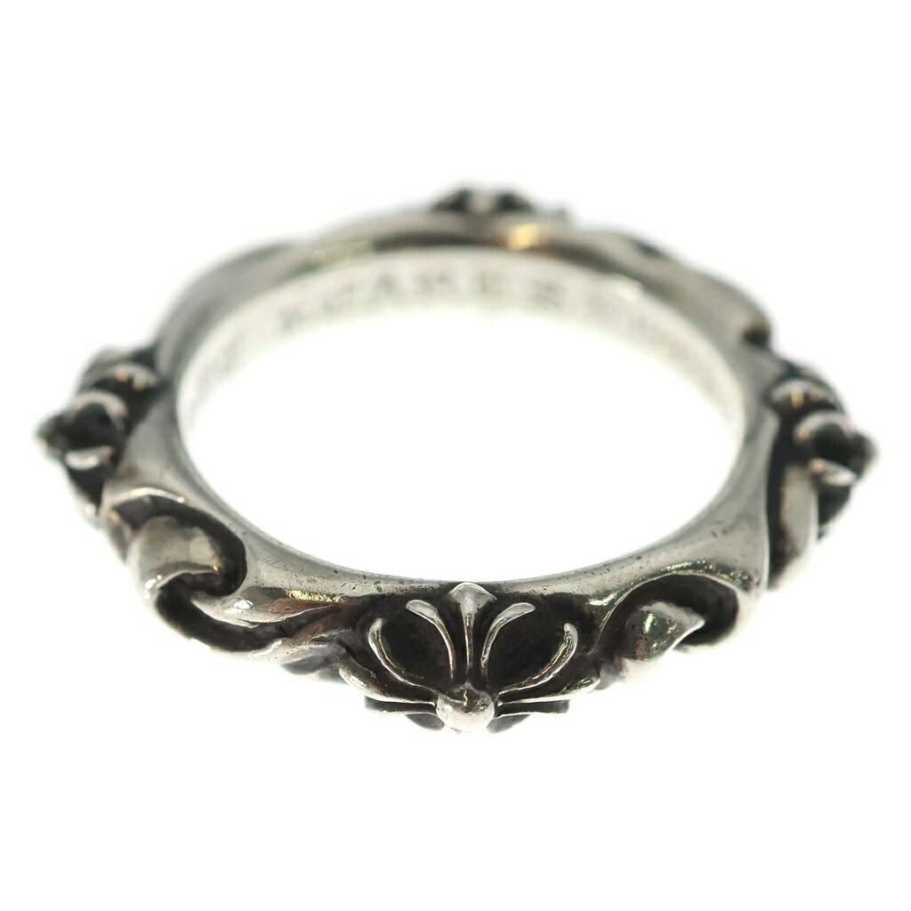 CHROME HEARTS(クロムハーツ) 大いさ:19.0号 SBT BAND SBT周波数帯域輪っか しろがね色 BCA345【中古】【座標軸B】【色合いしろがね色】【取りまわしバス発着場OneStyle新宿店】
