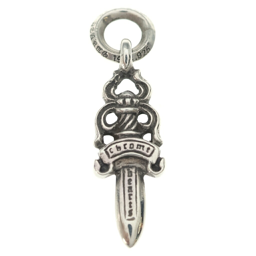 CHROME HEARTS(クロムハーツ) #5 DAGGER #5ダガーチャーム シャンデリヤとっ始め しろがね色 BCA195【中古】【度合いB】【色つやしろがね色】【取りまわしバス発着場OneStyle原宿店】