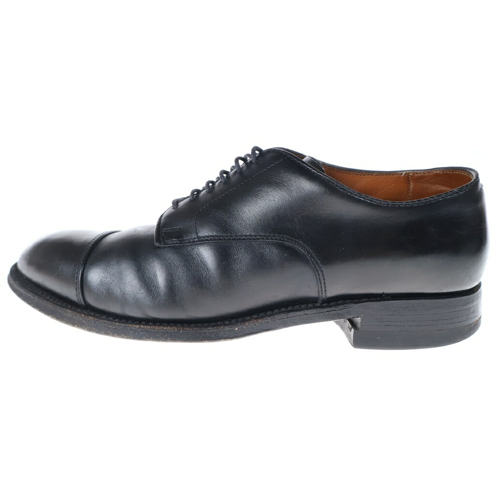 Alden(オールデン) 大いさ:7 D 56610 CAP TOE キャップトゥ モディファイドカーフ 引っ切り無い心付け なめし革 ビジネスドレスシューズ 黒いこと【中古】【座標軸B】【色合い黒いこと】【オンライン制限事項商いもの】
