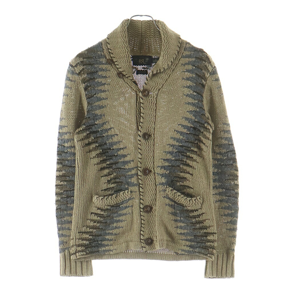 RRL(ダブルアールエル) 大きさ:XS 一往星 リネン混 肩かけ色つや ジレー ベージュ【中古】【座標軸B】【色つやベージュ】【取りまわしバス発着場BRING福岡天神店】