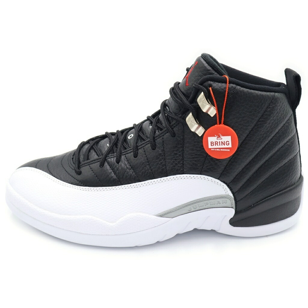 NIKE(ナイキ) 大きさ:29.0珊 AIR JORDAN 12 RETRO PLAYOFFS CT8013-006 エアジョーダン12 プレイオフ ハイカットスニーカー 黒いこと/白いこと US11/29珊【新古品/中古】【度合いS】【色つや黒いこと】【オンライン押さえる商いもの】
