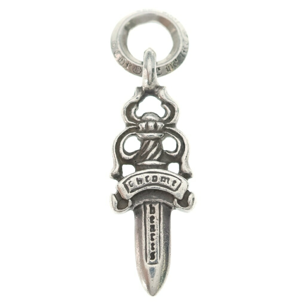 CHROME HEARTS(クロムハーツ) #5 DAGGER #5ダガーチャーム シャンデリヤとっ始め しろがね色 BCA195【中古】【度合いB】【色つやしろがね色】【取りまわしバス発着場OneStyle名古屋運動場店】