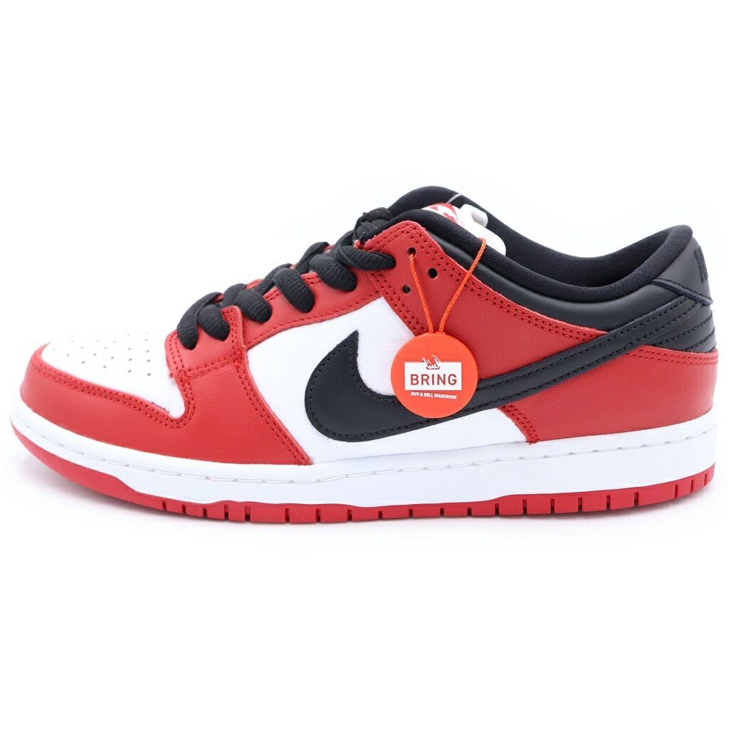 NIKE SB(ナイキエスビー) 大いさ:26.5糎 Dunk Low Pro J-Pack Chicago エスビーダンクロー ジェイパックシカゴ ローカットスニーカー シューズ BQ6817-600 白いこと/赤いこと US8.5/26.5糎【新古品/中古】【座標軸S】【色合い赤いこと】【取りまわしバス発着場BRING KICKS】