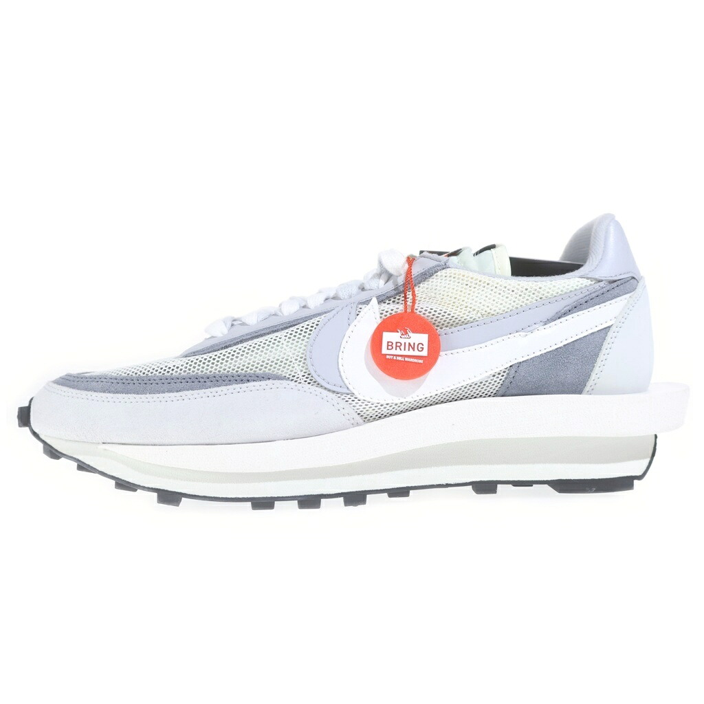 NIKE(ナイキ) 大いさ:28.5糎 ×sacai LDV WAFFLE サカイ ワーヘル ローカットスニーカー 白いこと US10.5/28.5糎 BV0073-100【新古品/中古】【座標軸S】【色合い白いこと】【取りまわしバス発着場BRING KICKS】