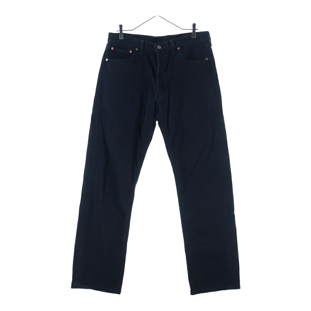 Levi\u0027s(リーヴァイズジーンズ) 大きさ:34 90s VINTAGE 501 デニム ジーンズズボン下 W34L36 黒いこと 0696 51108-3【中古】【度合いB】【色つや黒いこと】【取りまわしバス発着場BRING横浜ビブレ店】