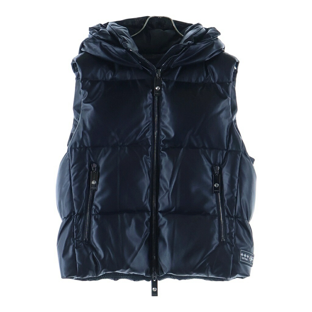 TATRAS(タトラス) サイズ:3 × Sfera Ebbasta ナイロン ボンバーダウンベスト ブラック MTSF22S4818【中古】【程度A】【カラーブラック】【オンライン限定商品】|ブランド買取・販売 BRING