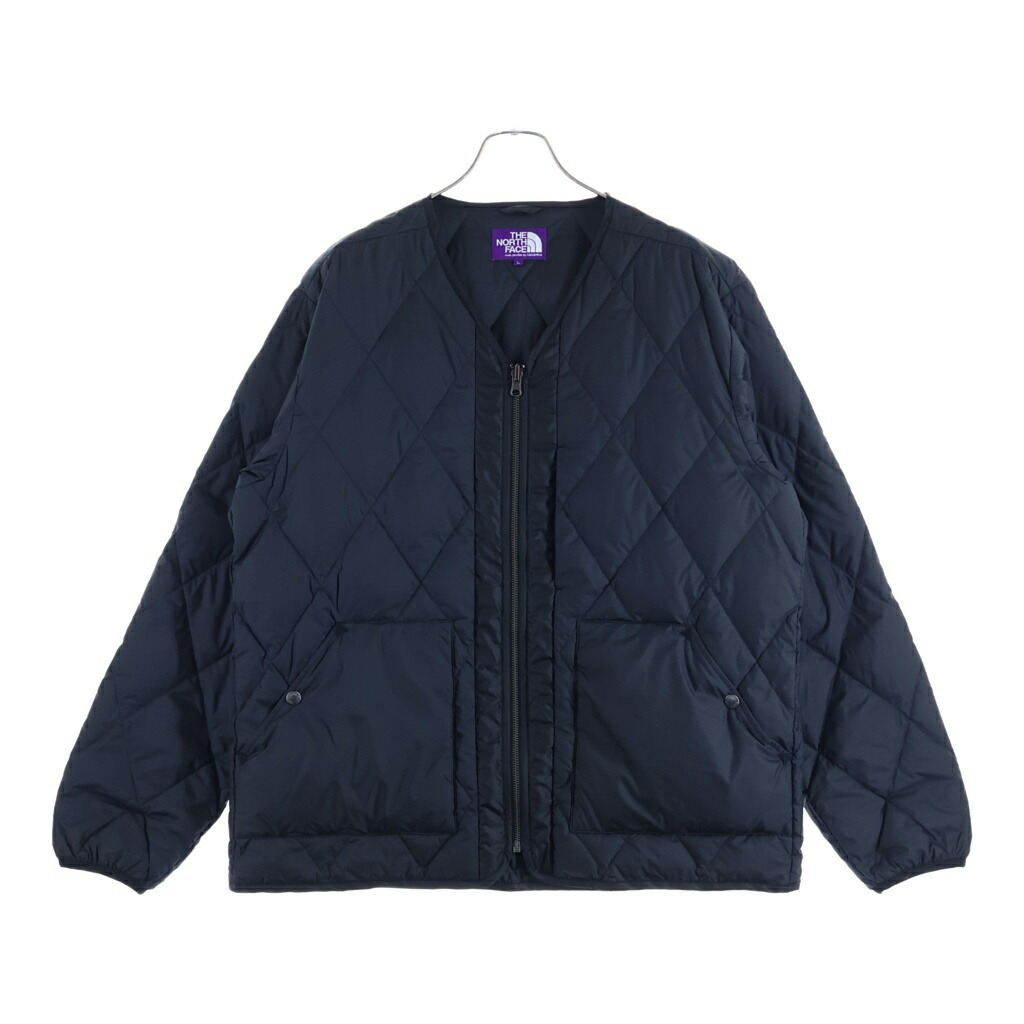 THE NORTH FACE PURPLE LABEL(ノースフェイスパープルレーベル) 大きさ:L PLAS FIELD DOWN CARDIGAN つけ加える フィールドダウンカーディガン 上衣 黒いこと N24FA027【中古】【度合いB】【色つや黒いこと】【オンライン押さえる商いもの】