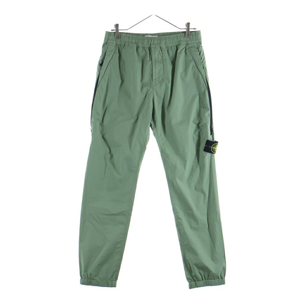 STONE ISLAND(ストーンアイランド) サイズ:W30 コンパスロゴ ウエストゴム ドローコード カーゴパンツ グリーン 781530503【中古】【程度A】【カラーグリーン】【取扱店舗BRING仙台店】|ブランド買取・販売 BRING