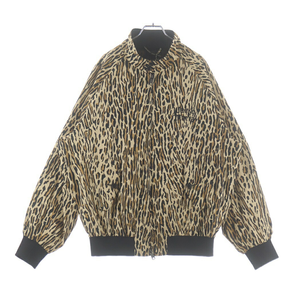 WACKO MARIA(ワコマリア) 大きさ:XL 26SS ×BARACUTA LEOPARD G9 HARRINGTON JACKET バラクータ レオパード ハリントンジャケット 上衣 ベージュ/赤銅色 26SS-WMO-BC02【新古品/中古】【度合いS】【色つやベージュ】【オンライン押さえる商いもの】