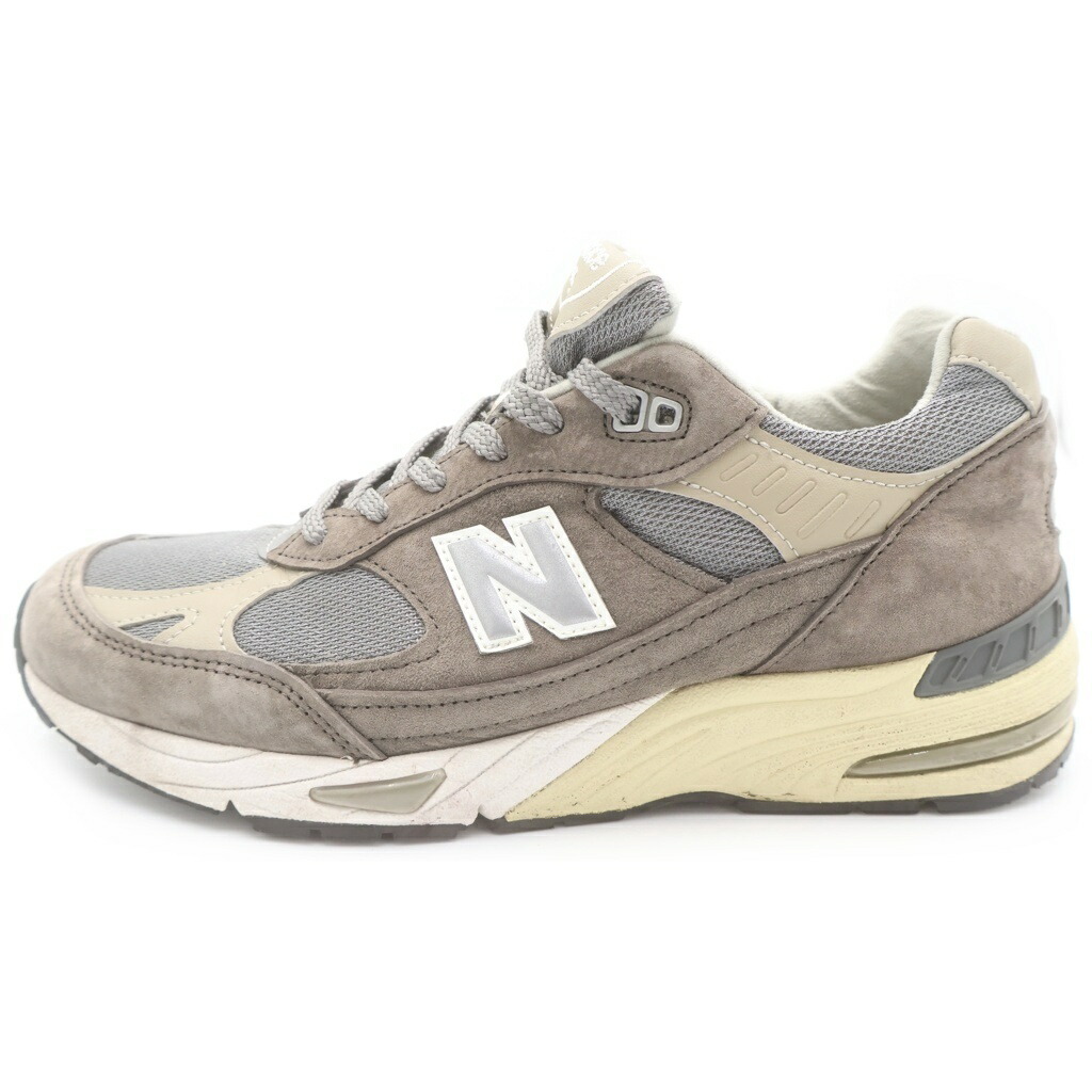 New Balance(ニュー平衡にする) 大きさ:27.0糎 M991UKF イングランド製 ローカットスニーカーシューズ 薄墨色 US9/27糎【中古】【座標軸B】【色合い薄墨色】【オンライン制限事項商いもの】