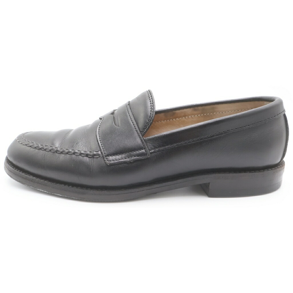 Alden(オールデン) 大いさ:7 子ウシ コインローファー なめし革シューズ 黒いこと 99267【中古】【座標軸B】【色合い黒いこと】【オンライン制限事項商いもの】