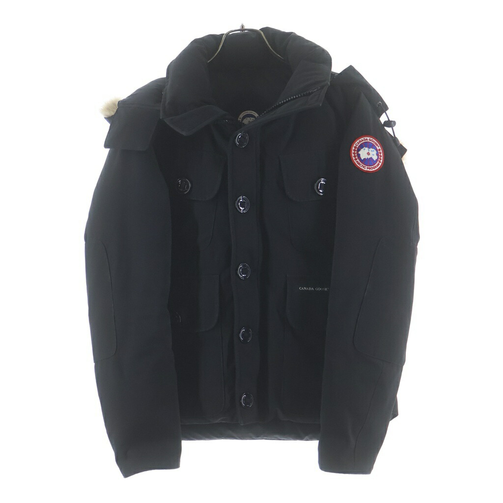 CANADA GOOSE(カナダグース) サイズ:XS RUSSELL PARKA ラッセルパーカ ファーフーデッドダウンジャケット ブラック 2301JM【中古】【程度B】【カラーブラック】【オンライン限定商品】|ブランド買取・販売 BRING