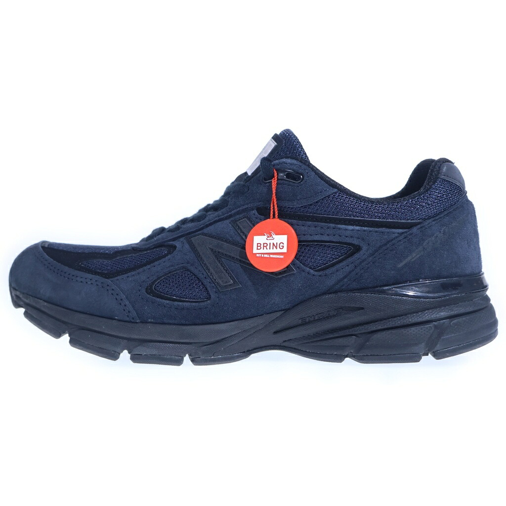 New Balance(ニュー平衡にする) 大いさ:US10.5/28.5糎 ×JJJJound 990 V4 Navy ジョウンド ローカットスニーカー 米国海軍 M990JJ4 US10.5/28.5糎【中古】【座標軸B】【カラーネイビー】【取りまわしバス発着場BRING WASTE_NOT】